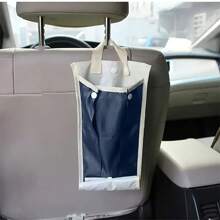 1 件防水汽车座椅靠背雨伞架，聚酰胺汽车雨伞收纳袋，通用汽车座椅靠背收纳袋，带椭圆形收纳袋 - 保持车辆清洁干燥 - 藍色 - 查看 6