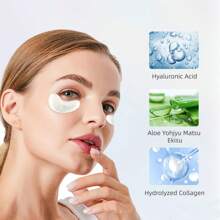 5pcs/10pcs/20pcs/ Gel Eye Ice Pack Cooling Eye Pad Hot & Cold Care For Eyes, Dark Circles, Smooth Fine Lines Gel Eye Mask Gift For Women,Both Men And Women Can Use,Spring Summer Picks,Brides Maid Gifts,Room,Bedroom Deccor,Bedroom Deccor,Beach,Travel,For Men,For Women,Vacation - Multicolor - View 4