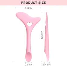 mulynsie 多功能眼线模板，1个眼线辅助工具，硅胶眼线模板，硅胶可重复使用防水工具，适用于眼线笔、化妆刷、印章、削笔器，可打造猫眼、烟熏眼妆、小斜角眼线，辅助眼线模具引导模板，快速轻松化妆，适合初学者，可用于眼影线条、眉胶、眉膏（黑色）、眉刷、眼影刷、螺旋刷、螺旋刷