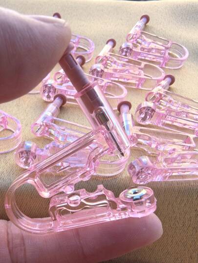 2-10pcs/Set Piercing Kit Asepsis Disposable Sterile Ear Piercing Unit Cartilage Tragus Helix Piercing Gun NO PAIN Nose Piercer Tool