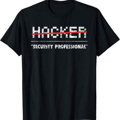 Funny Hacker Cyber Security Computer Shirt