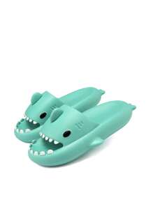 1 Pair Boys' Cute Comfortable Fashionable Casual Lightweight Casual Foam Slippers, Suitable For Summer