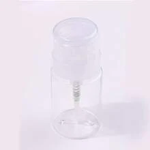 Nail Art Plastic Bottle, Nail Removal, Washing, Nail Water, Nail Art Anti Overflow, Pressing Bottle, Packaging, Makeup Remover, Empty Bottle