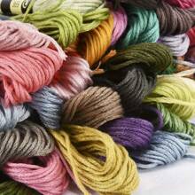 Bracelet String 50 Skeins Rainbow Color Embroidery Floss Cross Stitch Embroidery Thread Cotton Floss Bracelet Yarn, Craft Floss