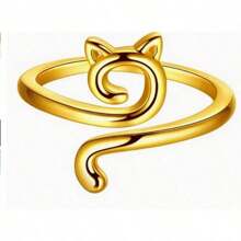 Adjustable Woven Crochet Tension Ring, Silver Color Crochet Ring, For Crochet Knitting, Finger Crochet Ring, Hand Weaving Supplies, Women Crochet Knitting Tools - Multicolor - View 14