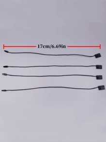 200pcs Polyester Clothes Hang Tag Strings, Durable Suspender Label Cords With Lock Clasps, Suitable For Garment Tags (Assorted Colors)