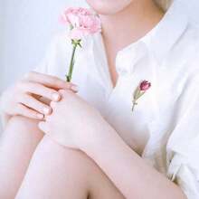 1 件新款新娘胸针，优雅的锌合金珐琅郁金香胸针，带水钻，时尚配饰，适合礼服、西装、翻领，适合婚礼、派对、情人节、母亲节礼服配饰别针，用于衣服包包饰品背包，适用于学校办公室配饰衬衫夹克珠宝万圣节衣服别针有趣可爱的教师礼物万圣节配饰教师节 - 金色 - 查看 5