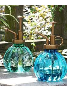 1 件装塑料南瓜形园艺喷雾瓶，复古风格手动压力喷雾器，适用于多肉植物 - 彩色 - 查看 4