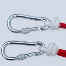 10m/20m Nylon Rope With Thick Steel Wire Core, Clothesline For Hanging Clothes, Bedding, Outdoor, Multiple Uses, No-Drill