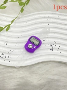 1pc-6pcs Rhinestone Flower Counter Ring Sizer