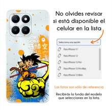 Funda Compatible con Honor Nube Voladora Goku Dragón, Protector para  Honor , Case para Honor Nube Voladora Goku, Carcasa para Honor  Anticaídas a Prueba De Golpes Balt TPU. - Transparente - Ver 4