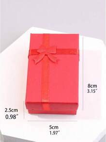 Caja de empaquetado de reloj de piel sintética negra con forma cuadrada - Negro - Ver 5