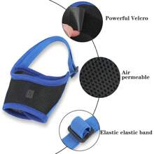 New Style Pet Mask, Anti-Barking And Anti-Biting Dog Muzzle, Breathable Mesh Pet Muzzle, Prevent Accidental Ingestion, Pet Supplies.