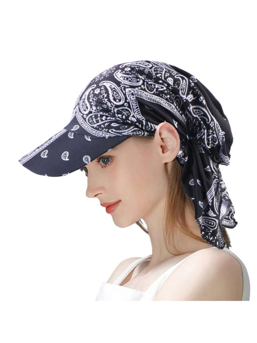 1pc Women's Classic Hip Hop Street Style Multi-Wear Hair Band Scarf/Headwrap, Suitable For Outdoor Sports, Music Festivals - Multicolor - View 1