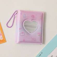 1 Pc Mini Photo Album PVC Transparent Sticker Name Card Holder Pocket Coins Album Album Photo Holds Photo Coin Holder - Multicolor - View 12