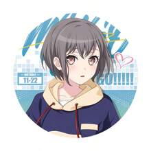 1pc Inspired Character Badges - Anime Merchandise, Backpack Hanging Decor, Laser Engraved Surface, Perfect Gift For Holidays, Birthday, Easter