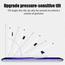 Universal Touch Pen, Magnetic Active Stylus Compatible With IOS/Android, Precision Capacitive Pen Compatible With Iphone 18/17/16/15/14/13/12/11/ S26FE/S26/S25/S24/ Series/Tablets For Writing And Drawing - Multicolor - View 5