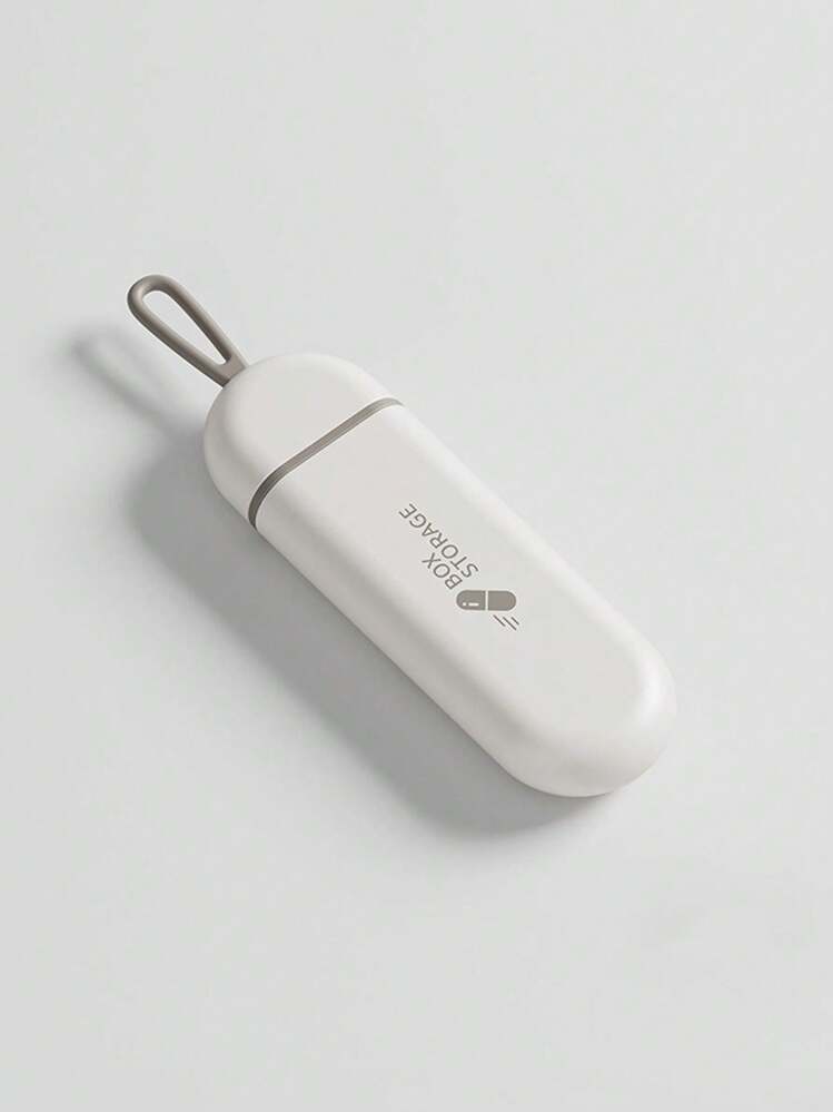 迷你便携式防水防潮药盒，随身携带药盒，三隔层收纳盒，旅行药丸分配盒旅行必需品海滩暑假返校旅行收纳盒，迷你便携式药丸收纳盒旅行狩猎背包商务便携式防潮药盒，旅行分配盒，容器分配盒收纳工具露营家居学生女士男士旅行配件宿舍必需品 - 彩色 - 查看 11