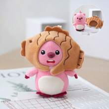 1pc 12cm Cute Design Sea Otter Plush Decoration Hanging Ornament, With Detachable Hat, Made Of PP Foam Filling, Bouncy, Can Be Hung Or Used As A Decor Piece For Bedroom, Study, Keychain, Backpack Room Decors Garden Decor Wedding Decor Home Decors