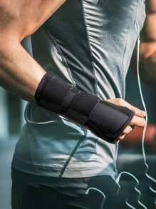 Verstellbare Handgelenkstütze mit Schienen - Doppelte Kompression, atmungsaktiv elastisch für maximale Gelenkstabilität, für Tag und Nacht Gebrauch