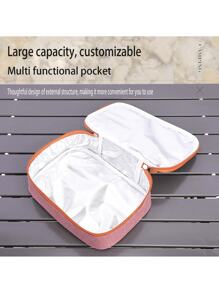 Cartoon Handy Portable Cooler Bag, Thickened Aluminum Foil Student Lunch Box Bag, Camping Meal Box - Multicolor - View 5