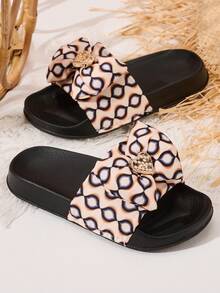 Lightweight, Breathable And Fashionable Casual Slippers For Teenage Girls In Summer