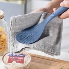 Cuchara de arroz de silicona de calidad alimentaria, olla antiadherente para el hogar, cuchara de cocina resistente a altas temperaturas, herramientas de cocina, 1. - Azul - Ver 5