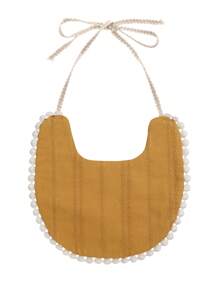 1pc Personalized Embroidery Name Baby Bib, Decorate & Gift For Baby Boy/Girl - Multicolor - View 19