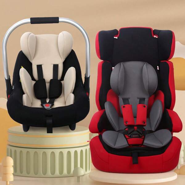 1PC Baby Car Seat Cushion, Carrycot Cushion, All-Season, Soft And Comfortable, Lumbar Head Protection