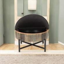 Rustic Vintage T1216C Coffee Table - Ideal For Living Rooms, Bedrooms & Offices, With Stylish Design, Durable Build, And Ample Storage Space, Perfect For Adding A Touch Of Retro Charm To Any Space - as pic - View 3