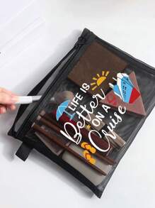 Cosmetic Travel Packing Organizer Travel Essentials Holiday Essentials