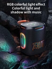ZEALOT S122 25W 便携式无线音箱，强劲低音，3D环绕立体声，兼容智能手机/平板电脑/电视。支持TF/USB/AUX/TWS音频输入，双扬声器可使音量翻倍，适用于汽车、户外、露营、聚会等场合。 - 均碼 - 查看 9