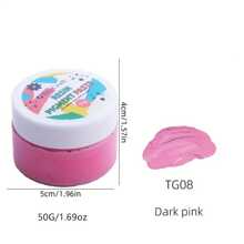 45 Colors Pigment Paste (1.76oz Paste/Jar) Highly Concentration Opaque Drop Glue For Ocean Waves & Water UV Epoxy Resin Dye Colorful Creative Fashion Jewelry Making Accessories - Multicolor - View 6