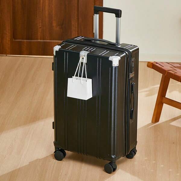 مجموعة حقائب سفر 16"/18"/20"/24" جديدة مع حامل كوب، منفذ شحن USB، حامل هاتف، ضرورية للسفر، حقيبة للمدرسة، اكسسوارات مدرسية