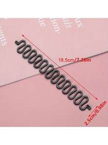 1pc Herringbone Braiding Hair Styling Tool, Hair Bun Maker, Daily Hair Accessory, French Braiding Magic Twist Holder For Beginners, Girls, Women