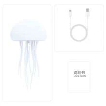 NetHong 2025 Jellyfish Hanging Light Voice Control Night Lights Atmosphere Lamp Base UK - White - View 9