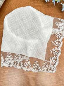 1 chiếc khăn tam giác đan móc tua rua hình nấm, băng đô cài tóc phong cách đồng quê Pháp ngọt ngào cho bé gái đi chơi hàng ngày, khăn trùm đầu thời trang đan móc, phụ kiện tóc cho các bữa tiệc ngày lễ, băng đô thời trang cho nữ. - Đỏ - Xem 11