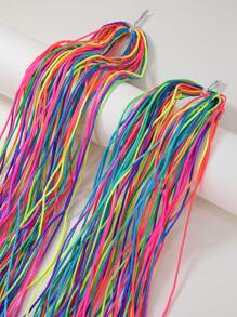 32 件糖果色可爱花童发夹，镂空哑光饰面，适合幼儿，日常使用 - 彩色 - 查看 3