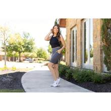 The Christy -  Charcoal BIKER  SHORTS - Luxe Leggings By Julia Rose® - Multicolor - View 5