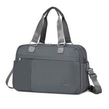 Multi-Functional Travel Bag, Large Tote & Duffle Bag With Expandable Compartment, Wet/Dry Pocket, Versatile For Work, Travel, Weekend, School & Gym – Perfect For Women And Men, Stylish Design With Adjustable Shoulder Strap - Dark Grey - View 10