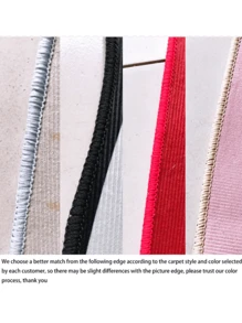 1 pieza Alfombra decorativa redonda, alfombra con estampado de animales de circo lindo, alfombra de fibra de poliéster suave, alfombra para decoración de dormitorio, alfombra para sala de estar, decoración de habitación, decoración de vacaciones - Multicolor - Ver 9