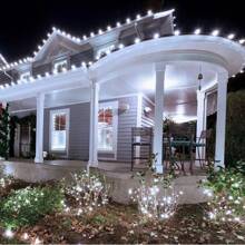 LED String Lights 20m 200LED Fairy Lights, AA Battery Powered Fairy String Lights, Waterproof Silver Wire Copper Wire String Lights For DIY Wedding Dorm, Bedroom, Party, Flower Decoration, Birthday Decoration, Campus Decoration, Holiday Decoration, Courtyard Garden Decoration, Etc