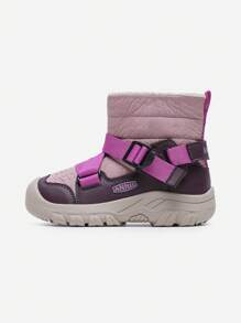 Annil Girls' Shoes In Children's Shoes. Thermal Lined, Thickened And Warm For Winter. Children's Snow Boots That Are Waterproof And Anti - Slip. - Red - View 3