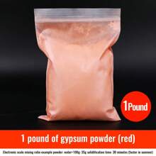 1 Pack 500g 4 Color Resin Casting Powder - Fine White Plaster Quick Drying High Strength Bubble-Free Super Hard Modeling Mold Supplies, Very Suitable For Art Creation Projects - DIY Supplies - View 9