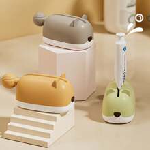 1 pièce Distributeur de dentifrice mural automatique pour enfants, support-presse-tube de dentifrice, organisateur de salle de bain pour personnes négligentes, décoration de salle de bain pour la maison