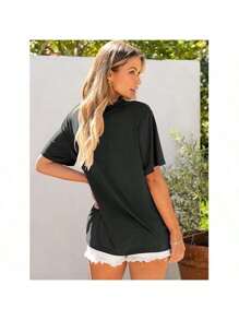 T-Shirt For Men Men's Graphic T-Shirt Mens Guitars Guitarists Gift T-Shirt Soft Fabric, Breathable, Comfortable Short Sleeve T-Shirts Perfect For Summer - Man Riding Ostrich - View 3