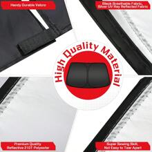 Foldable Windshield Sun Shade, Front Window Sunshade, Blocks UV Rays To Keep Your Car Cool, Universal Thick Sunscreen Board For Car Interior Shading And Cooling