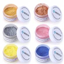 Edible Glitter For Cocktails, 9 Colors Luster Dust Edible Powders For Drink, Cake Decorating, Glitter Set, Edible Sprinkles For Cupcakes, Chocolates And Party, 15g/Bottle - Multicolor - View 2