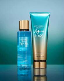 Victoria's Secret Bare Vanilla Mist & Lotion Set - Whipped Vanilla Soft Cashmere Scent Women Fragrance Body Spray & Hydrating Cream 2 Piece Gift Set - Nụ hôn nước - Xem 6
