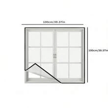 Red mosquitera autoadhesiva para ventana, malla anti-mosquitos para puerta sin necesidad de cortar, cortina de pantalla anti-insectos y moscas